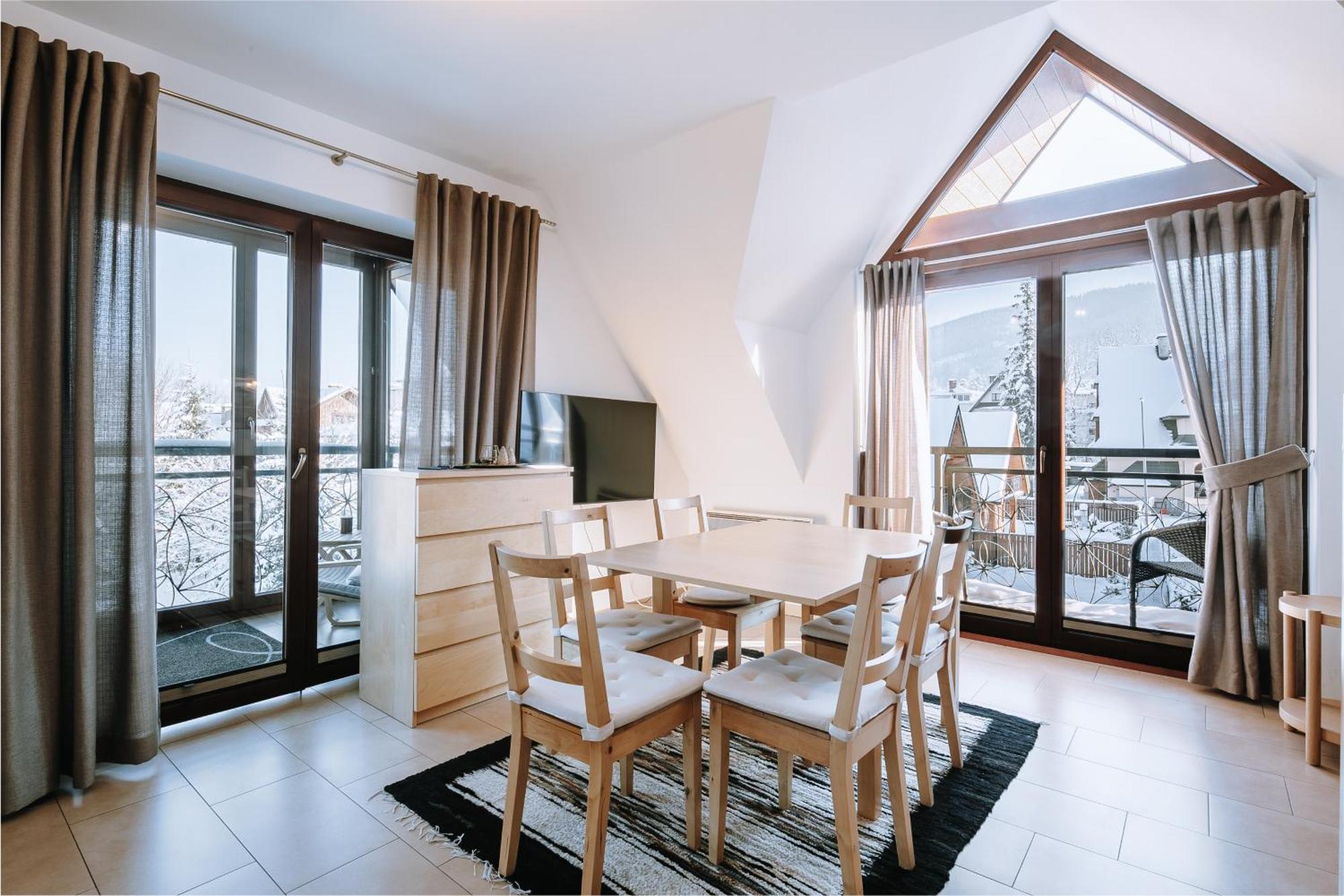 Szafir Apartamenty Mozaika Centrum Piec Kominkowy Zakopane Exteriér fotografie