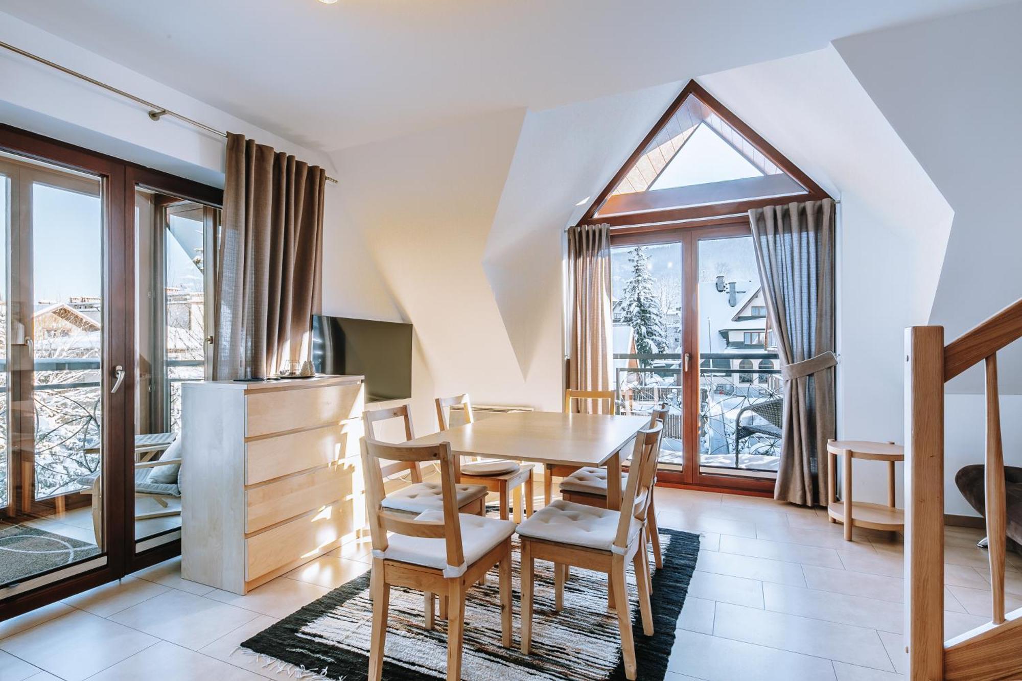 Szafir Apartamenty Mozaika Centrum Piec Kominkowy Zakopane Exteriér fotografie